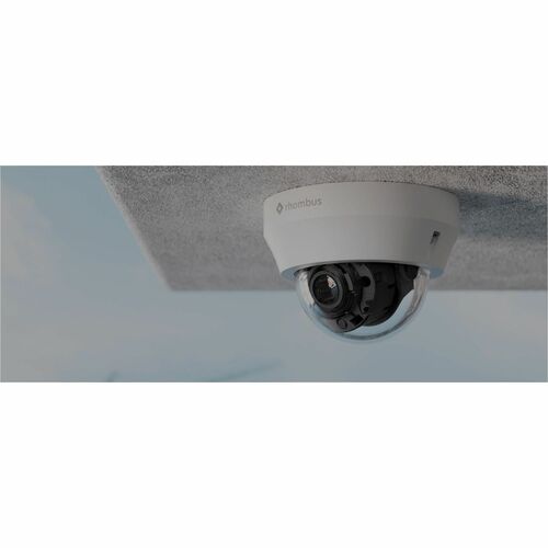 Rhombus R230 5 Megapixel Full HD Network Camera - Color - Dome - White  - 100 ft