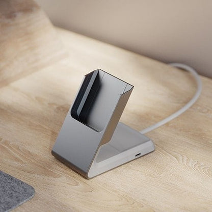 Alogic Matrix 2-in-1 Magnetic Charging Dock - White - Input connectors