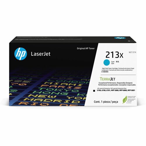 213X CYN ORIGINAL LASERJET TONER CRTG