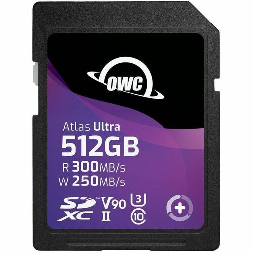 CARTE OWC ATLAS SDXC V90 512 Go CARTE OWC ATLAS ULTRA SDXC V90 512 Go