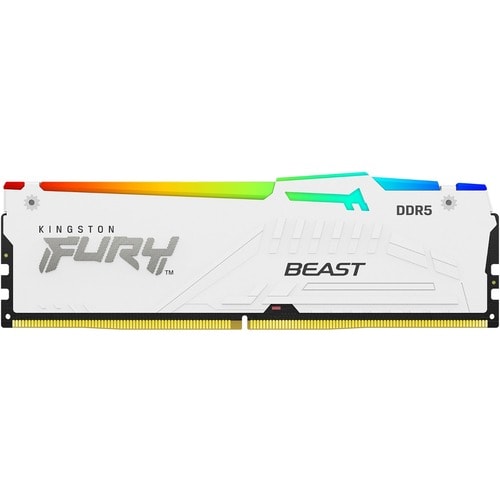 16 GB 5200 MT/S DDR5 CL36 DIMM FURY BEAST BLANCO RGB EXPO
