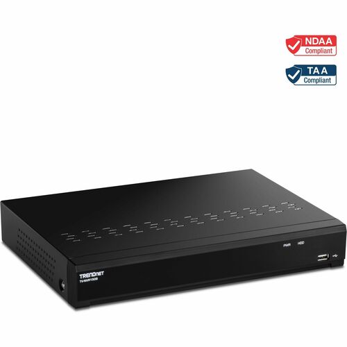 TRENDnet 8-Channel H.265 4K (8MP) PoE NVR - Network Video Recorder - HDMI - 4K R