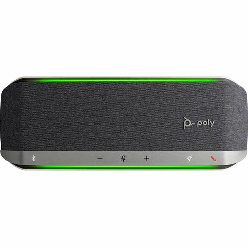 Haut-parleur HP Poly Sync 40+ - USB - Microphone - Batterie - Argent - 1