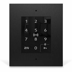 Lecteur de cartes/clavier d'accès 2N - Nickel, noir, résidentiel - Proximité, clé