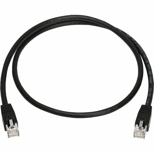 Câble Ethernet SSTP Cat8 40G sans accroc Tripp Lite (RJ45 M/M), PoE, noir,