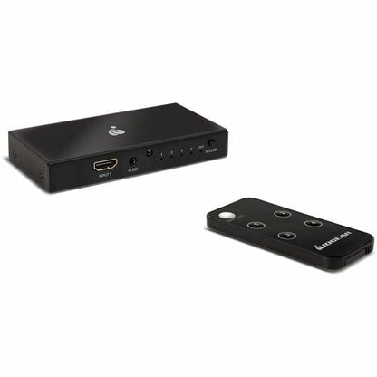 Commutateur HDMI UltraHD 8K 4 ports IOGEAR - 7680 x 4320 - 8K - 4 x 1 - Écran - 1 x sortie HDMI