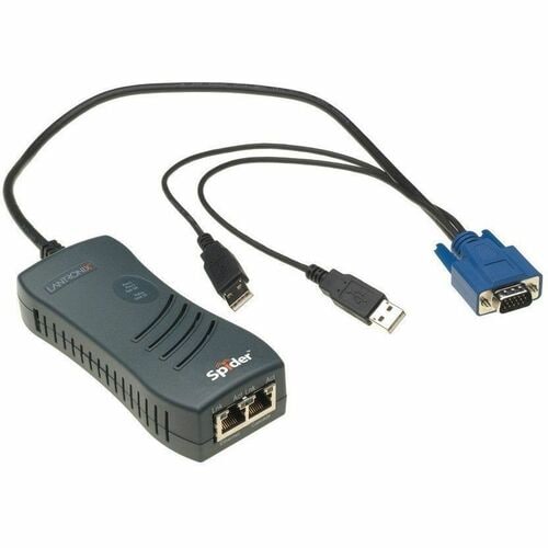 Solution KVM sur IP intégrée Lantronix pour équipements distants