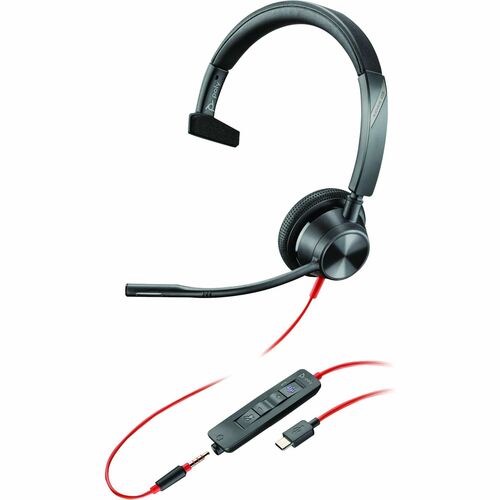 Casque USB-C Poly Blackwire 3310 TAA - Mono