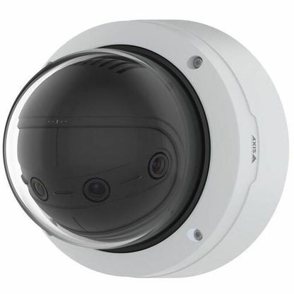 AXIS Panoramic P3827-PVE 7 Megapixel Network Camera - Color - Dome - White  - H.