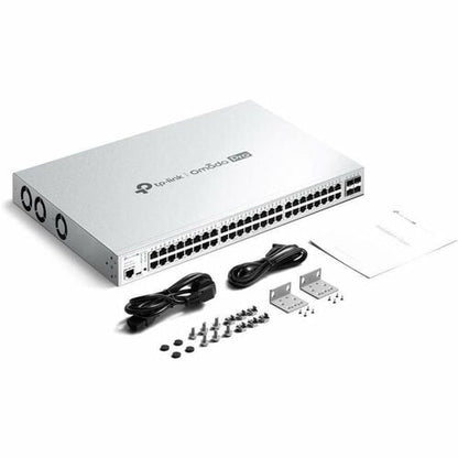 COMMUTATEUR GÉRABLE OMADA PRO 48 PORTS POE+ GIGABIT L2+ AVEC 4 EMPLACEMENTS SFP