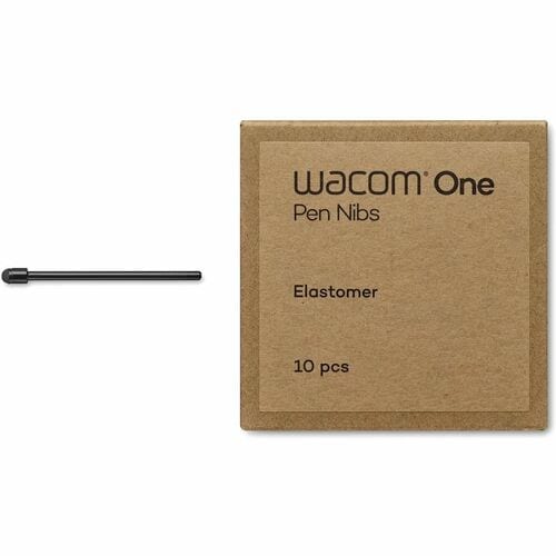 Pointes de stylet Wacom en élastomère (noir) pour Wacom One Sta