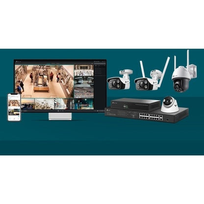TP-Link VIGI VIGI C340 4 Megapixel Outdoor Network Camera - Color - Bullet - 98.