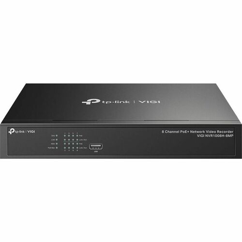 TP-Link VIGI 8 Channel PoE+ Network Video Recorder - Network Video Recorder - HD