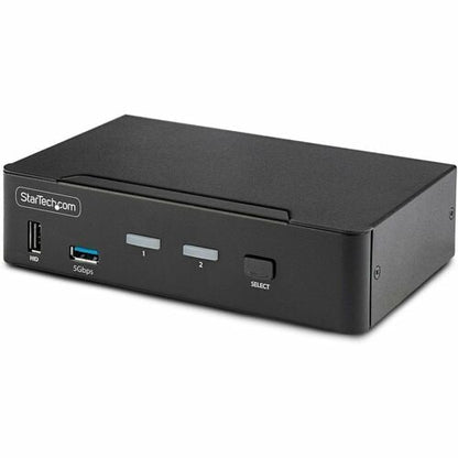 StarTech.com 2-Port DisplayPort 1.4 KVM Switch, 8K 60Hz / 4K 144Hz, 2x