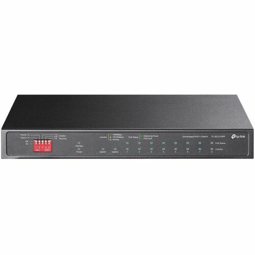 COMMUTATEUR DE BUREAU GIGABIT 10 PORTS AVEC 6 PORTS POE 1 COMBO GIGABIT SFP