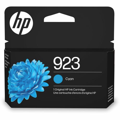 Cartouche d'encre jet d'encre d'origine HP 923 - Cyan - 1 unité