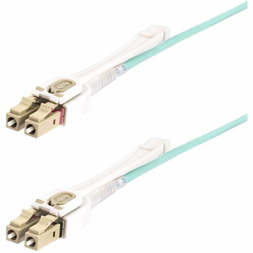 StarTech.com 4m (13ft) LC (UPC) OM4 Multimode Fiber Optic Cable w/Push Pull Tabs