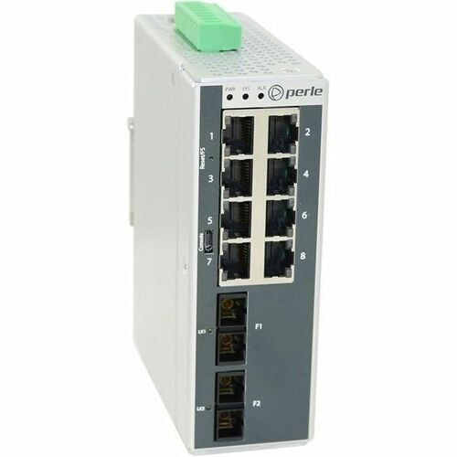 Conmutador Ethernet IDS-710-C2MS05U, 8 puertos 10/100/1000BASE-T, 2 puertos SC, 550 Mbit/s