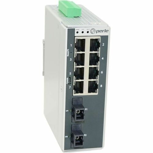 Conmutador Ethernet IDS-710-C2MS05D, 8 puertos 10/100/1000BASE-T, 2 puertos SC, 550 Mbit/s
