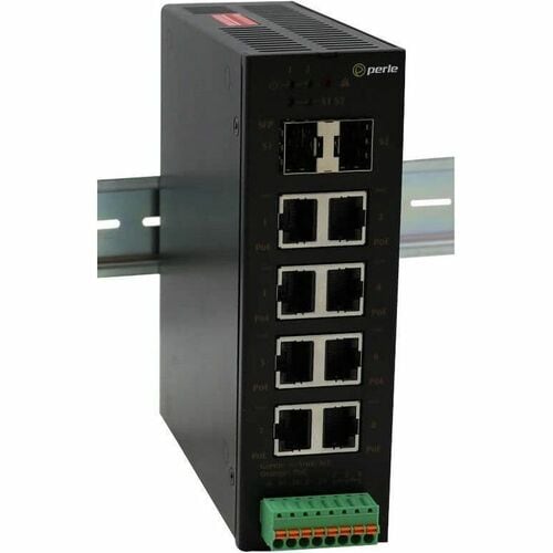 Conmutador IDS-114HP-XT POE de 90 W, 8 puertos 10/100/1000, 2 puertos SFP de 40 a 167 F
