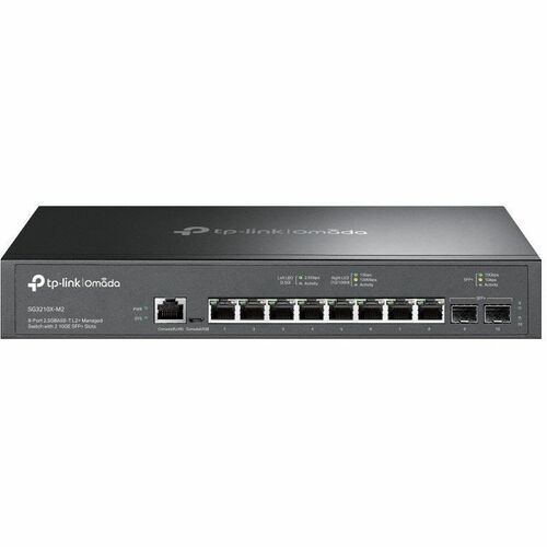 OMADA 8PORT 2.5G L2+MNGD SWITCH 82.5 GBPS RJ45 PORTS 210GBPS SFP