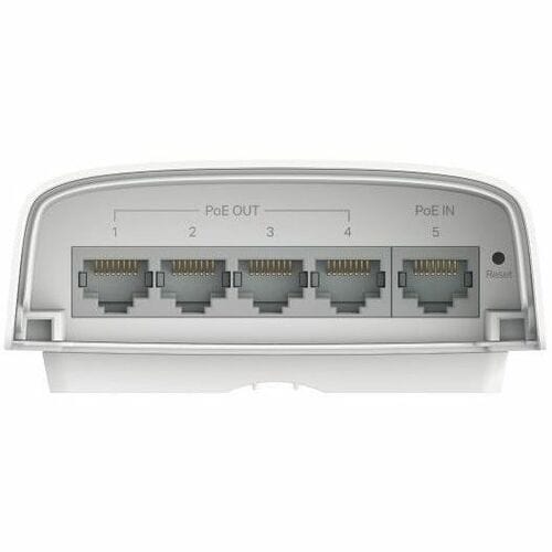 COMMUTATEUR INTELLIGENT 5 PORTS GIGABIT OMADA AVEC 1 PORT POE + 4 PORTS POE JUSQU'À 200 M