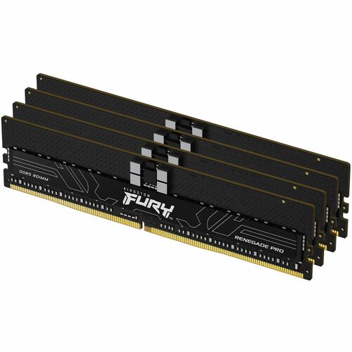Kit de mémoire Kingston FURY Renegade Pro 128 Go (4 x 32 Go) DDR5 SDRAM - Fo