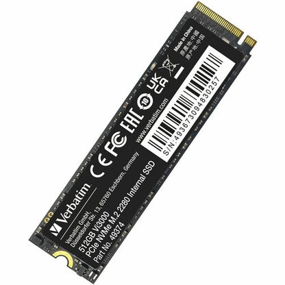SSD VERBATIM VI3000 DE 512 GB, INTERNO, PCIE, NVME, M.2, MULTI 2