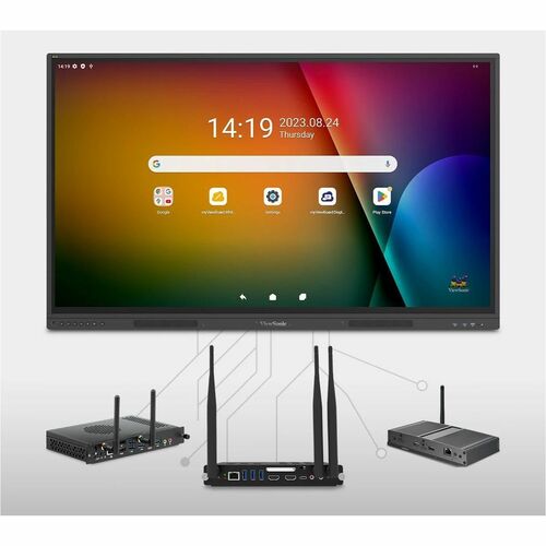 65 VIEWBOARD 4KINTERACTIVE FLAT PANEL 3840 X 2160 RESOLUTION NO OS