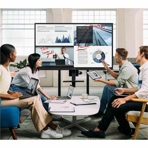 65 VIEWBOARD 4KINTERACTIVE FLAT PANEL 3840 X 2160 RESOLUTION NO OS