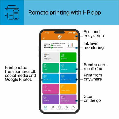 HP Officejet Pro 8139e Inkjet Multifunction Printer - Copier