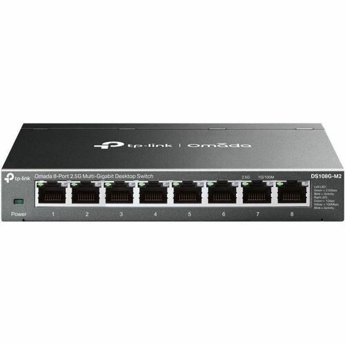 OMADA 8-PORT 2.5G MULTI-GIGABIT DESKTOP SWITCHPORT: 8 2.5G RJ45