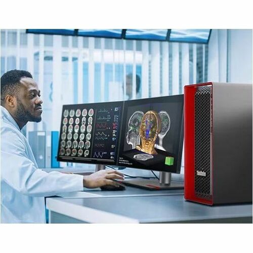 Lenovo ThinkStation P5 30GA005JUS Workstation - 1 Xeon w3-2425 - vPro Technology