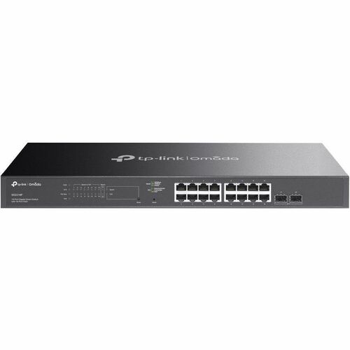 OMADA 18-PORT POE+ GIGABIT SMRT SWITCH W/2SFP SLOTS 19IN RACK