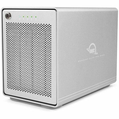 Disco duro externo OWC Mercury Elite Pro Quad RAID 5 de 80 TB con cuatro unidades