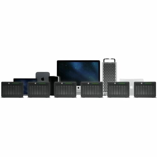 DISCO DURO EXTERNO THUNDERBOLT DE OCHO UNIDADES OWC THUNDERBAY 8 DE 160.0 TB