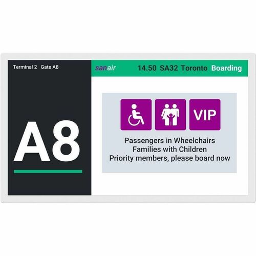 EPC251 EPAPER IS AN ALWAYS ON 25.3IN DISP DIGITAL SIGNAGE USERS