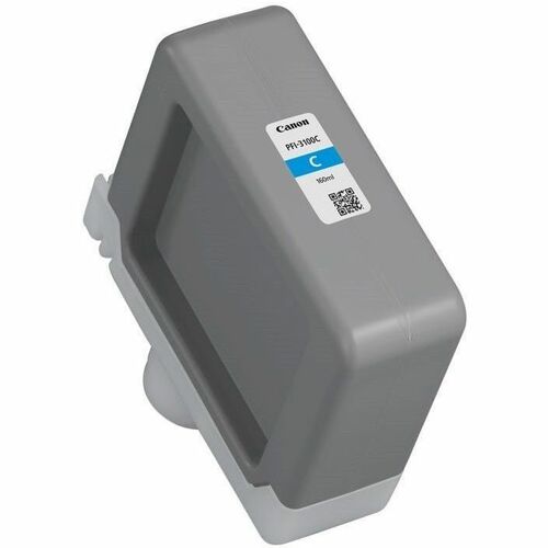 Cartouche d'encre jet d'encre d'origine Canon PFI-3100C - Pack individuel
