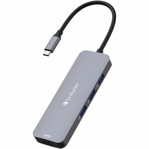 Concentrador multipuerto USB-C Pro Verbatim CMH 08 - 8 puertos