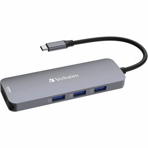 Concentrador multipuerto USB-C Pro Verbatim CMH 08 - 8 puertos