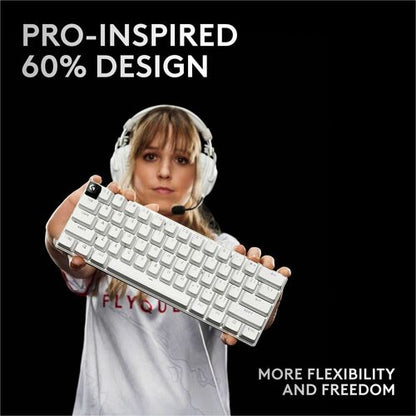 PRO X60 LIGHTSPEED WIRELESS GAMING KEYBOARD TACTILE BLK MULTI 4