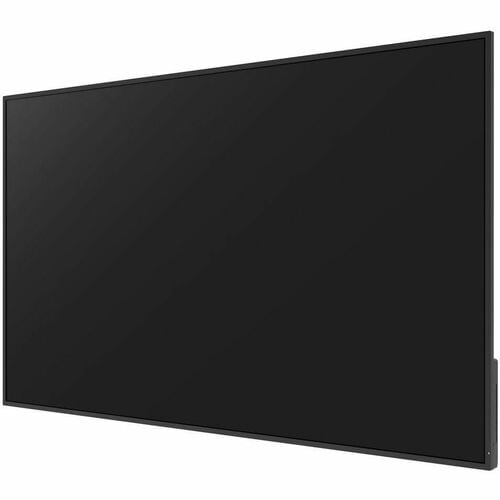 Écran plat professionnel 4K UHD 75 pouces. Support multimédia intégré.