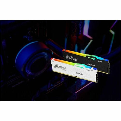 Memoria DIMM DDR5 CL30 de 16 GB y 6000 MT/s para Fury Beast RGB Expo