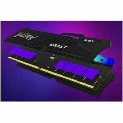 Memoria DIMM DDR5 CL30 de 16 GB y 6000 MT/s para Fury Beast RGB Expo