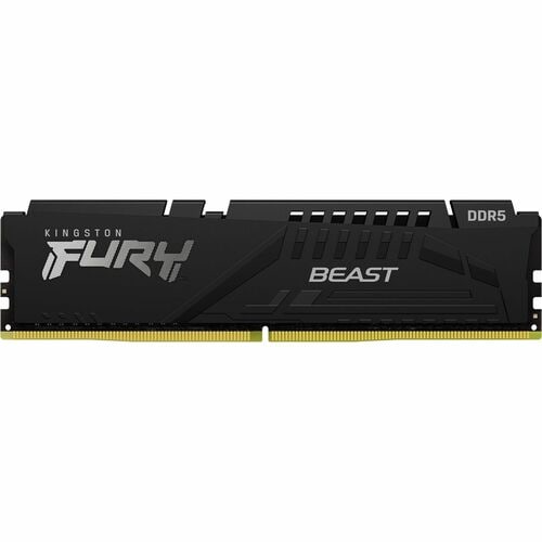 Kingston 8 Go (1 x 8 Go) DDR5 6 000 MT/s CL30 FURY Beast Black XMP - 8 Go (1