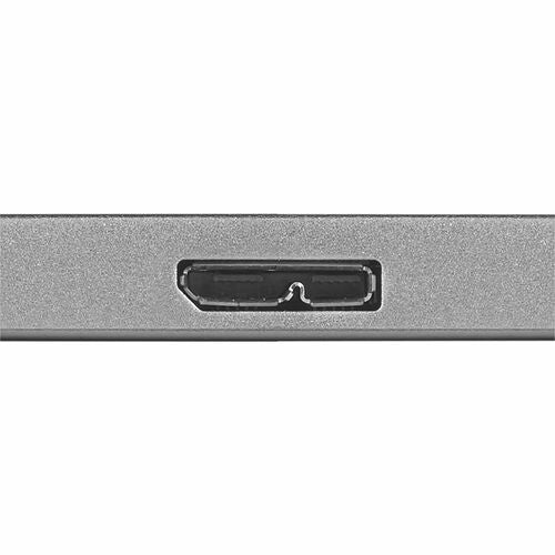 VERBATIM 1TB ALU HARD DRIVE SLIM PORTABLE SILVER MULTI 4