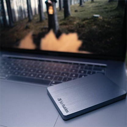 VERBATIM 1TB ALU HARD DRIVE SLIM PORTABLE SPACE GREY MULTI 4