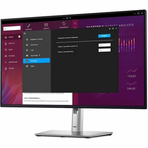 Dell P2725HE 27\" Class Full HD LED Monitor - 16:9 - Black, Gray
