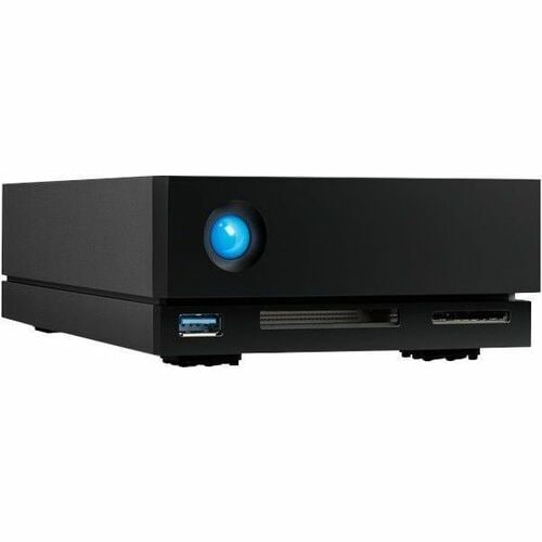 LaCie 1big Dock STHS20000800 24 TB Hard Drive - 3.5\" External - Black