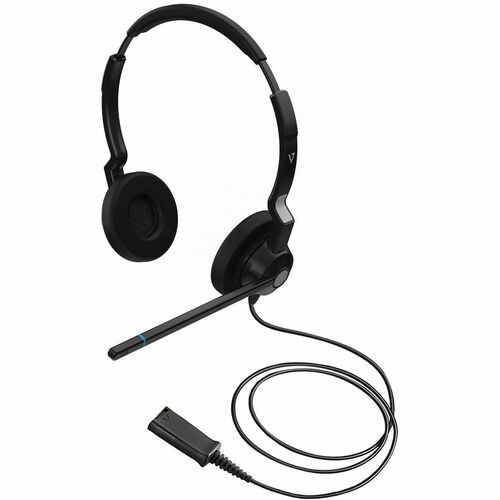 Auriculares de desconexión rápida para centro de llamadas V7